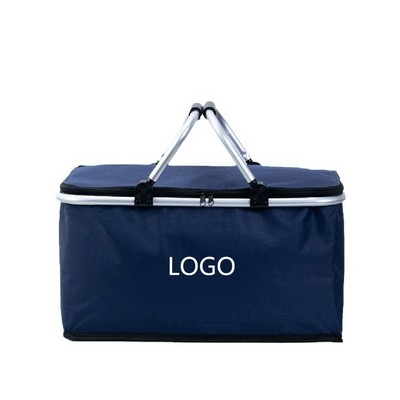 Insulated Hard Frame Picnic Basket