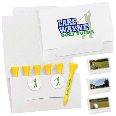 6-2 Golf Tee Packet - 2-3/4" Tee