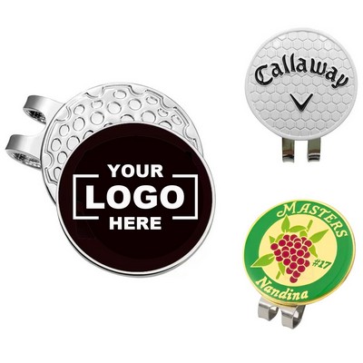 Golf Ball Markers with Hat Clips