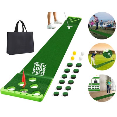 Golf Putting Game Set with Front Border