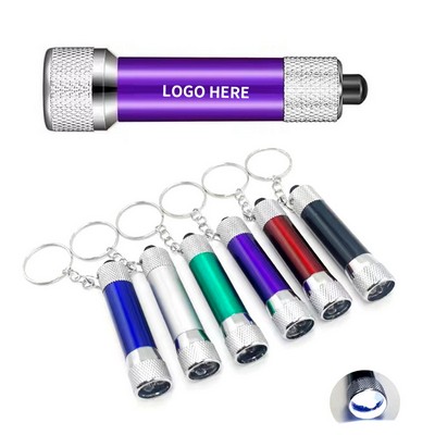 Aluminum 3-LED Keyring Light