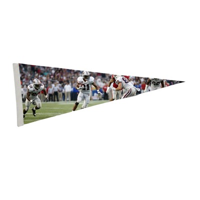 12"x30" Sublimated Felt Pennant