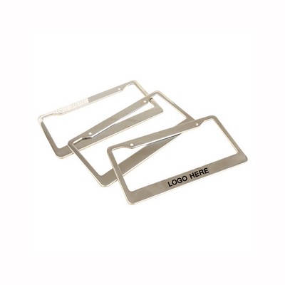 Metal License Plate Frame