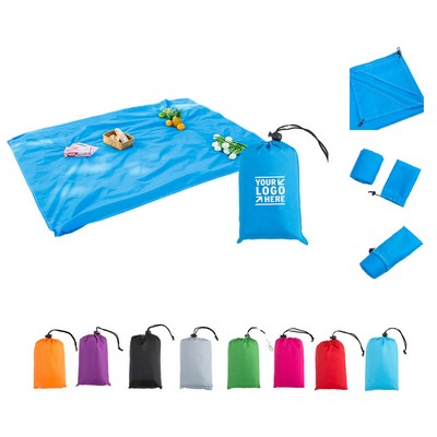 Foldable Travel Pocket Blanket